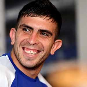 Denis Stracqualursi's Arrival at Everton: Welcome to Finch Farm - New Signing Press Conference