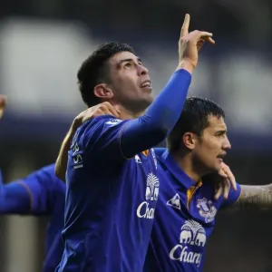 Denis Stracqualursi's Double Strike: Everton's Premier League Victory over Chelsea (February 11, 2012) Denis Stracqualursi's Double Strike: Everton's Premier League Victory over Chelsea (February 11, 2012)