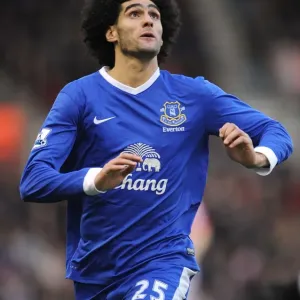 Determined Fellaini Stands Firm for Everton in Midfield Battle at Stoke City (15-12-2012, Premier League) Determined Fellaini Stands Firm for Everton in Midfield Battle at Stoke City (15-12-2012, Premier League)