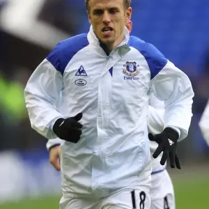 Determined Phil Neville Leads Everton to FA Cup Fifth Round Victory over Blackpool at Goodison Park Determined Phil Neville Leads Everton to FA Cup Fifth Round Victory over Blackpool at Goodison Park