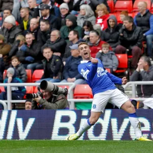 Deulofeu's Strike: Everton's Triumph at Sunderland's Stadium of Light (April 12, 2014, Barclays Premier League)