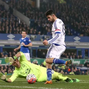 Diego Costa vs. Joel Robles: A FA Cup Showdown at Goodison Park - Everton vs. Chelsea Diego Costa vs. Joel Robles: A FA Cup Showdown at Goodison Park - Everton vs. Chelsea