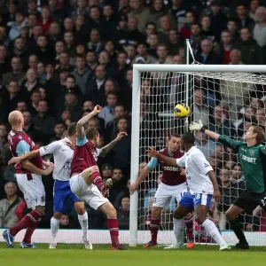 Disallowed Goal: Leon Osman's Controversial Effort for Everton vs. West Ham United (22-12-2012, Upton Park)