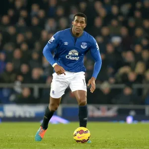 Sylvain Distin Print at Goodison Park Sylvain Distin Print at Goodison Park