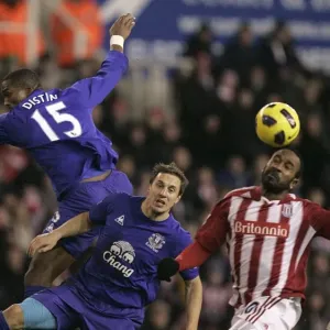 Distin and Jagielka vs Fuller: Everton vs Stoke City Clash (01.01.2011) Distin and Jagielka vs Fuller: Everton vs Stoke City Clash (01.01.2011)