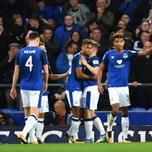 Dominic Calvert-Lewin Print - Carabao Cup Celebration