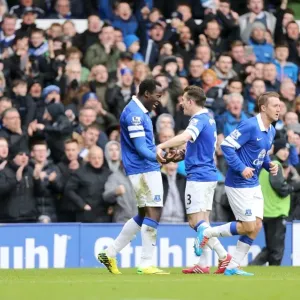 Double Trouble: Lukaku and Baines Celebrate Everton's Winning Goals (22-03-2014) Double Trouble: Lukaku and Baines Celebrate Everton's Winning Goals (22-03-2014)