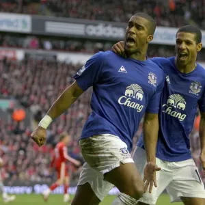 The Dramatic Comeback: Distin and Beckford's Equalizer at Anfield (16 January 2011, Barclays Premier League) The Dramatic Comeback: Distin and Beckford's Equalizer at Anfield (16 January 2011, Barclays Premier League)