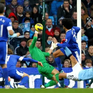 Dramatic Equalizer: Marouane Fellaini Scores for Everton at Etihad Stadium (Manchester City 1-1 Everton, December 1, 2012)