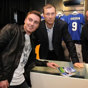 Duncan Ferguson DVD Signing at Everton Two Store: Everton's Premier League XI Duncan Ferguson DVD Signing at Everton Two Store: Everton's Premier League XI