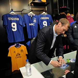 Duncan Ferguson: Meet & Greet & DVD Signing - Everton's Premier League XI at Everton Two Store, Liverpool One