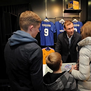 Duncan Ferguson: Meet & Greet & DVD Signing at Everton Two Store, Liverpool One - Everton's Premier League XI