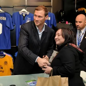 Duncan Ferguson: Meet & Greet and DVD Signing at Everton Two Store, Liverpool One Duncan Ferguson: Meet & Greet and DVD Signing at Everton Two Store, Liverpool One