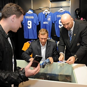 Duncan Ferguson: Meet and Greet at Everton's Premier League XI DVD Signing Session at Liverpool One