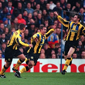 Duncan Ferguson's Unforgettable Goal Celebration: Everton's Iconic Victory over Chelsea (1996)