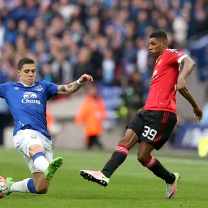 Emirates FA Cup - Semi-Final - Everton v Manchester United - Wembley Stadium