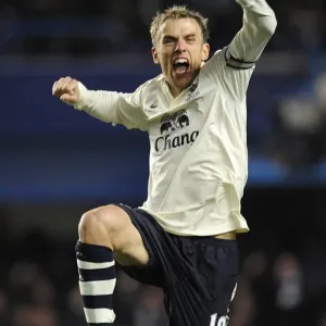 Euphoria Unleashed: Phil Neville's Iconic Reaction to Jermaine Beckford's Game-Changing Equalizer Against Chelsea (December 4, 2010) Euphoria Unleashed: Phil Neville's Iconic Reaction to Jermaine Beckford's Game-Changing Equalizer Against Chelsea (December 4, 2010)