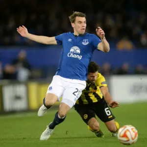 Europa League Showdown: Coleman vs Bertone at Goodison Park Europa League Showdown: Coleman vs Bertone at Goodison Park
