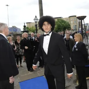 Everton Awards Dinner 2008-2009: Celebrating Marouane Fellaini's Success - Everton Football Club's Star Player Honored