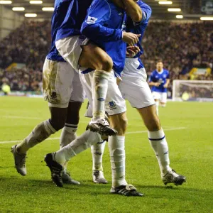 Everton celebrate