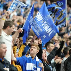 Everton Faithful Roar at Wembley Print Everton Faithful Roar at Wembley Print