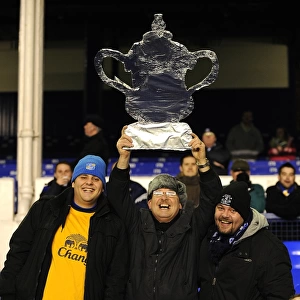 FA Cup Collection: FA Cup - Round 4 - Everton v Fulham - 27 January 2012