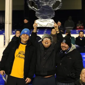FA Cup Prints: FA Cup - Round 4 - Everton V Fulham - 27 January 2012