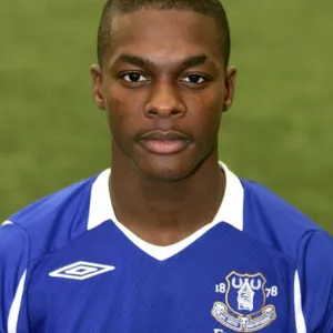 Everton FC 2008-09 Team Print - Anthony Gerrard Portrait Everton FC 2008-09 Team Print - Anthony Gerrard Portrait