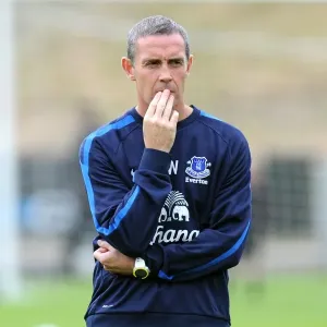 Everton FC: David Weir Leads Pre-Season Training at Partick Thistle's Firhill Stadium Everton FC: David Weir Leads Pre-Season Training at Partick Thistle's Firhill Stadium