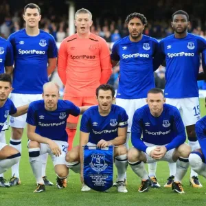 Everton FC: Europa League Play-Off - Team Gathering at Goodison Park vs Hajduk Split Everton FC: Europa League Play-Off - Team Gathering at Goodison Park vs Hajduk Split