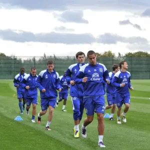Everton FC: Jack Rodwell in Training at Finch Farm Everton FC: Jack Rodwell in Training at Finch Farm