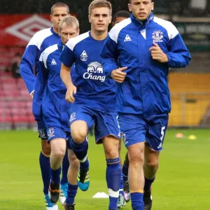 Everton FC: John Heitinga Kicks Off Warm-Up Before Bohemians Friendly (15 August 2011) Everton FC: John Heitinga Kicks Off Warm-Up Before Bohemians Friendly (15 August 2011)