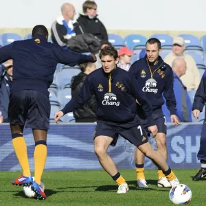 Everton FC: Nikica Jelavic and Team Prepare for Queens Park Rangers Showdown (BPL, 03 March 2012) Everton FC: Nikica Jelavic and Team Prepare for Queens Park Rangers Showdown (BPL, 03 March 2012)