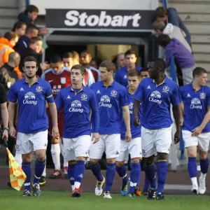 Everton FC: Pre-Match Moment at Halton Stadium - Everton vs. Aston Villa, Barclays Premier Reserve League (September 13, 2011)