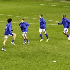 Everton FC: Pre-Match Warm-Up at Goodison Park before Everton vs. West Bromwich Albion (30-01-2013) Everton FC: Pre-Match Warm-Up at Goodison Park before Everton vs. West Bromwich Albion (30-01-2013)