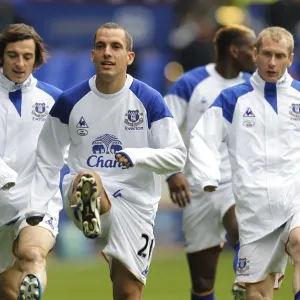 Everton FC Pre-Match Warm-Up Print