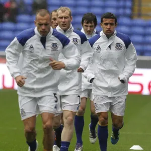 Everton FC: Pre-Match Warm-Up at Reebok Stadium vs. Bolton Wanderers (November 26, 2011, Barclays Premier League) Everton FC: Pre-Match Warm-Up at Reebok Stadium vs. Bolton Wanderers (November 26, 2011, Barclays Premier League)