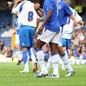 Pre-Season 2009-10 Photographic Print Collection: Bury v Everton