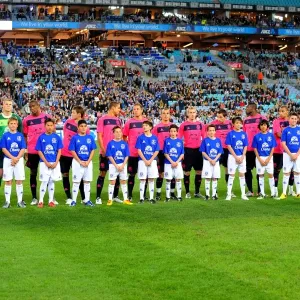 Everton FC: Pre-Season Friendly - Sydney FC vs Everton - ANZ Stadium: The Team's Unified Line-Up Everton FC: Pre-Season Friendly - Sydney FC vs Everton - ANZ Stadium: The Team's Unified Line-Up