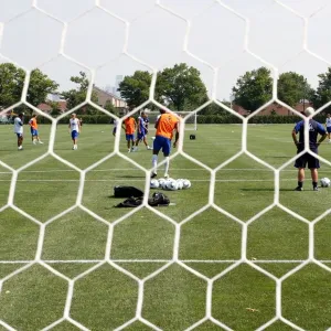 Everton FC: Pre-Season Training Intensity in Philadelphia - July 2011