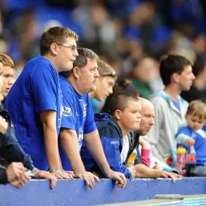 Everton FC: A Sea of Passionate Fans at Goodison Park Before the Huddersfield Town Clash (Carling Cup 2010) Everton FC: A Sea of Passionate Fans at Goodison Park Before the Huddersfield Town Clash (Carling Cup 2010)