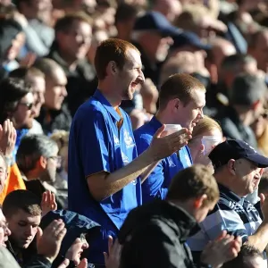 Everton FC: A Sea of Passionate Fans Roaring for Victory - Everton vs Wigan Athletic (September 17, 2011), Goodison Park Everton FC: A Sea of Passionate Fans Roaring for Victory - Everton vs Wigan Athletic (September 17, 2011), Goodison Park