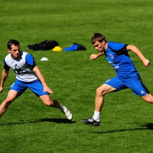 Australia Pre Season Tour Photographic Print Collection: Pre Season Tour - Training