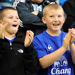 Everton FC: Unwavering Support - A Sea of Passion at Goodison Park (2010)