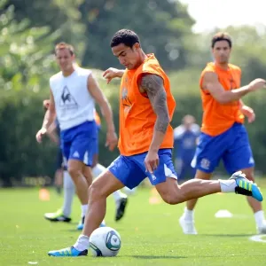 Everton FC: Unyielding Determination - Intense Training in Philadelphia, July 2011