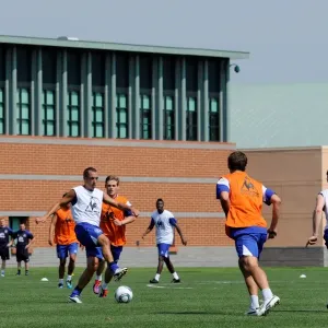 Everton FC: Unyielding Preparation - Intense Training Sessions in Philadelphia, July 2011