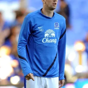 Everton FC vs AEK Athens: Shane Duffy in Action - Pre-Season Friendly at Goodison Park Everton FC vs AEK Athens: Shane Duffy in Action - Pre-Season Friendly at Goodison Park