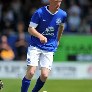 Everton FC Print: Sam Kelly in Action at Globe Arena