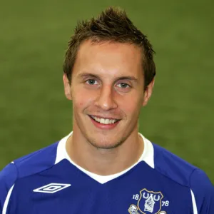 Everton Football Club 2008-09 Team Photocall: Jagielka's Portrait