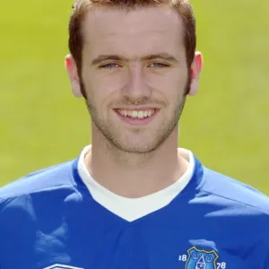 Everton Football Club: James McFadden Team Photo, 2004 Everton Football Club: James McFadden Team Photo, 2004